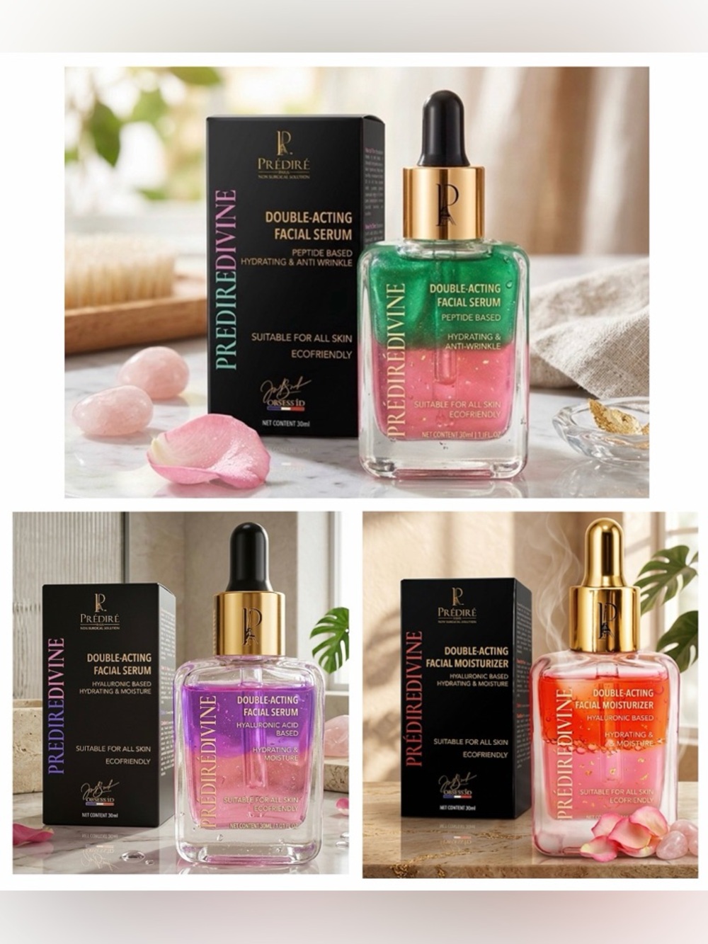 PREDIRE Double-Acting Facial Serum BUNDLE ~ Retail $1200